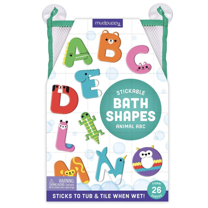 Animal ABC Stickable Foam Bath Shapes