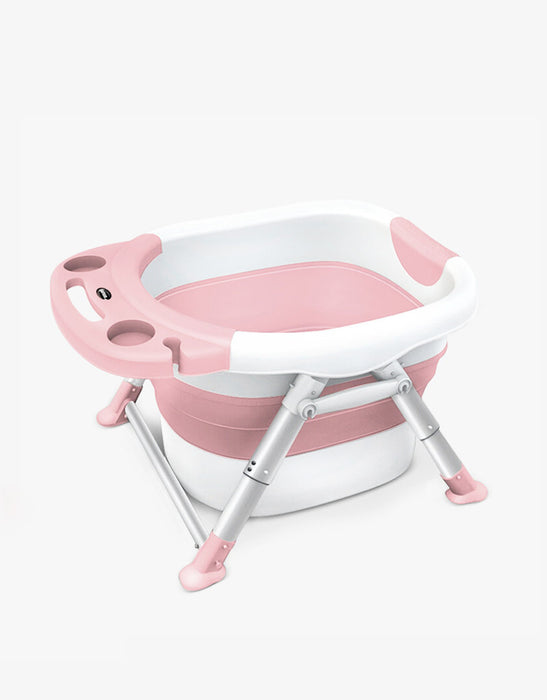 Foldable Baby/Toddler 4-IN-1 Bathtube Pink