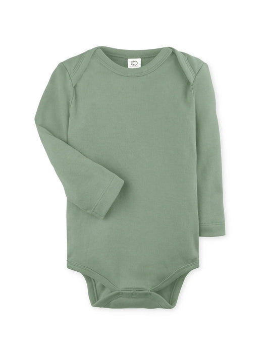 Long Sleeve Classic Bodysuit - Thyme