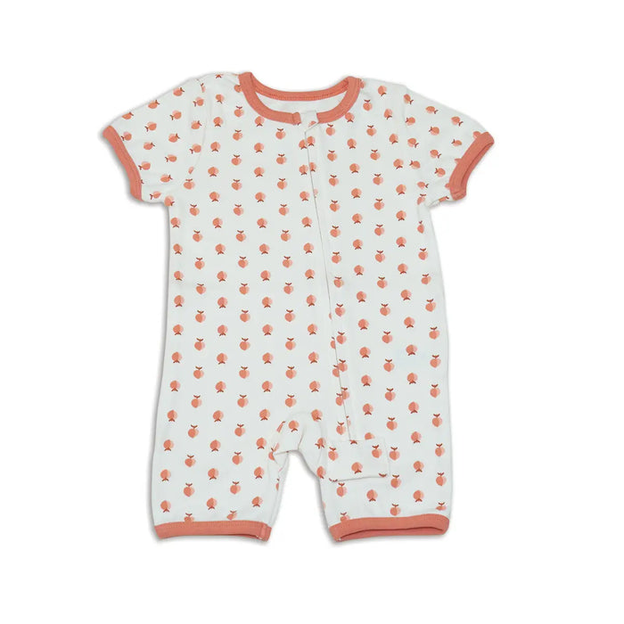 Organic Cotton Short Sleeve Zippy Romper