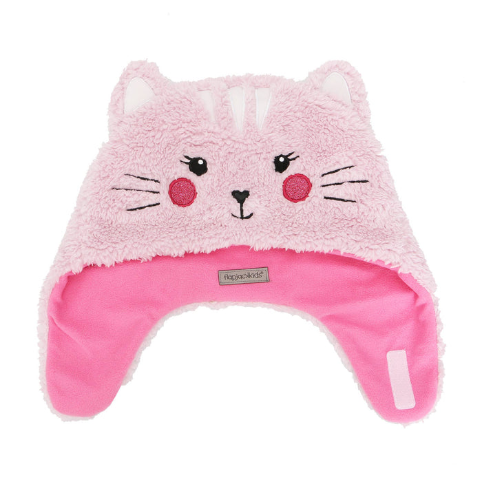 Reversible Sherpa Hat - Cat/Super Hero