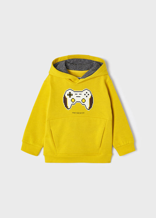 Applique hoodie boy