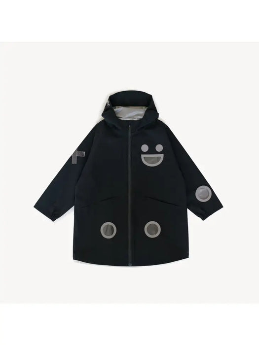 WISTITI Windbreaker Rain Jacket - Black