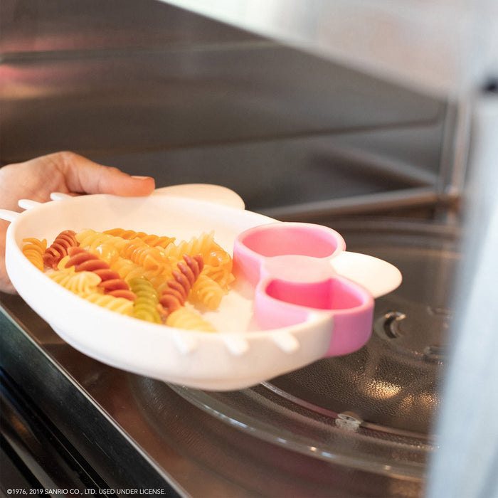 Silicone Grip Dish - Hello Kitty