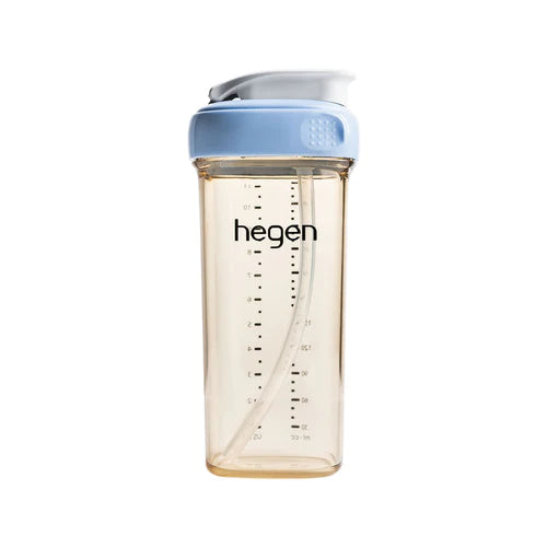 Hegen PCTO 330ML Straw Cup PPSU Blue