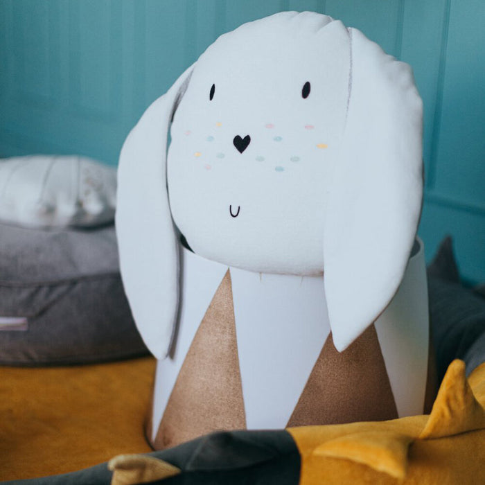 Bunny Pillow - White