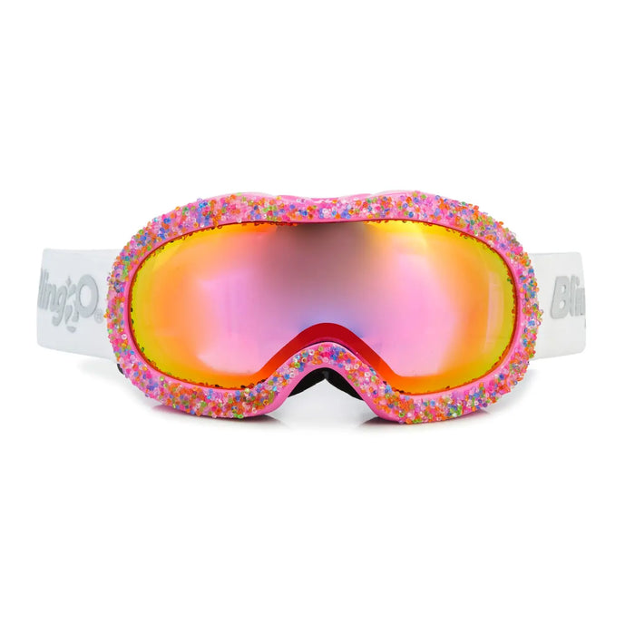 Ski Goggle, Rainbow Rhinestone, Girls