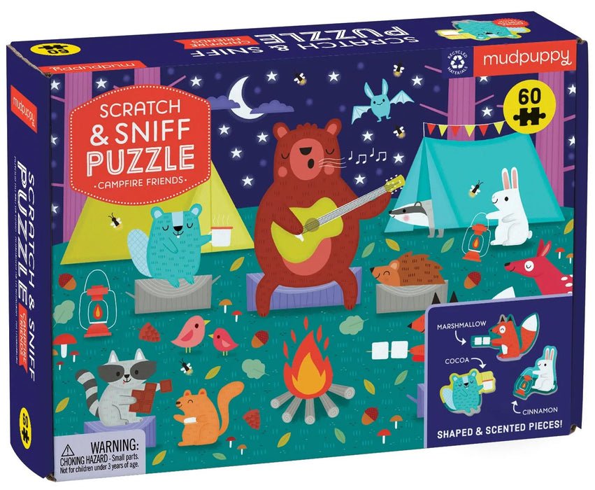 Campfire Friends Scratch and Sniff Puzzle