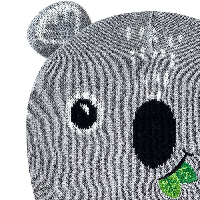 Toddler/Kids Winter Hat/Gloves Set - Koala 1-3Y