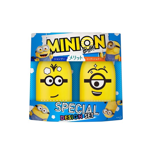 KAO Special Minion Merit Shampoo + Conditioner Set