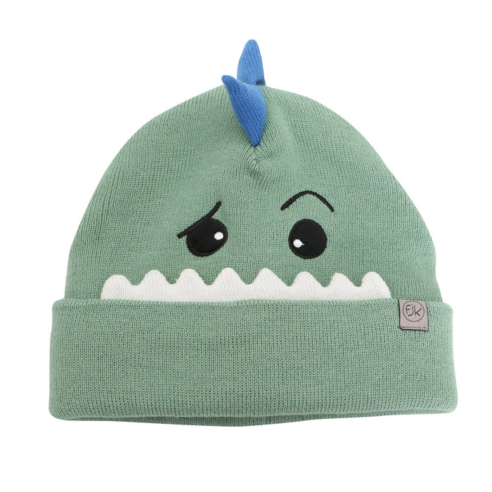 Knitted Beanie - Dino