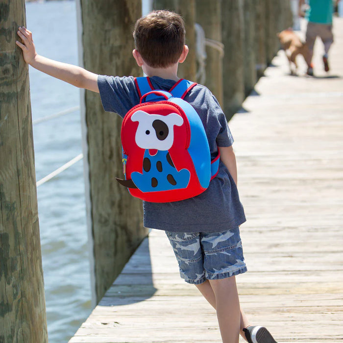 Machine Washable Preschool Backpack-Dog