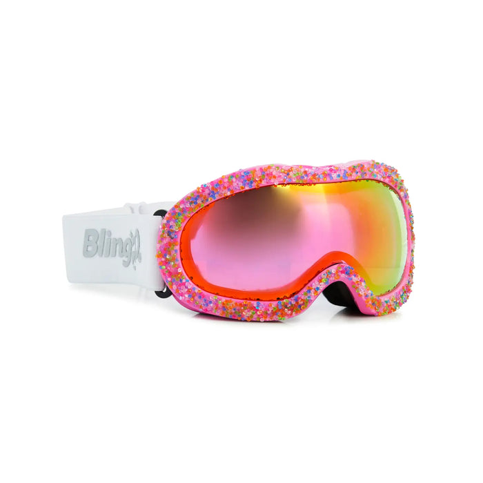 Ski Goggle, Rainbow Rhinestone, Girls