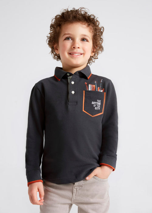 ECOFRIENDS long sleeve Polo shirt boy