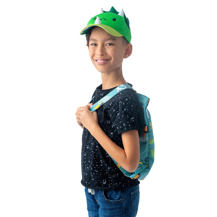 Kids UPF50+ 3D Cap - Dino