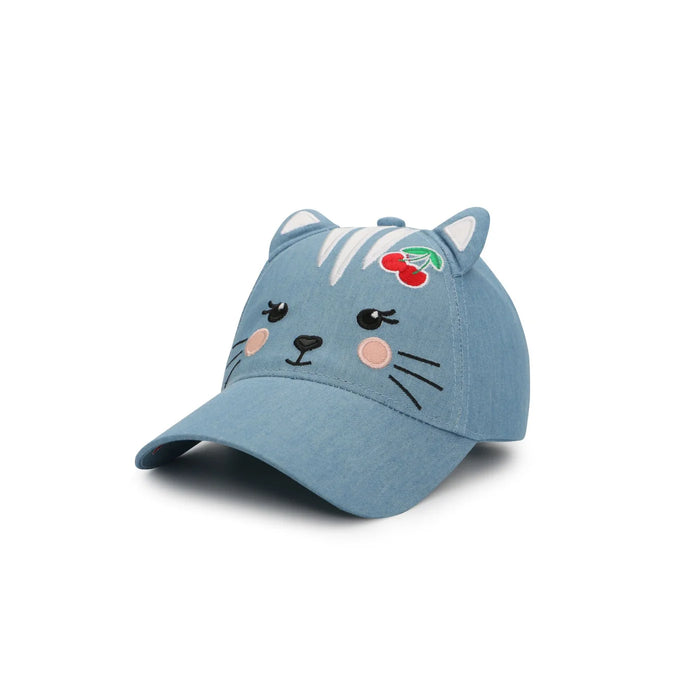 Kids' UPF50+ 3D Cap - Cat