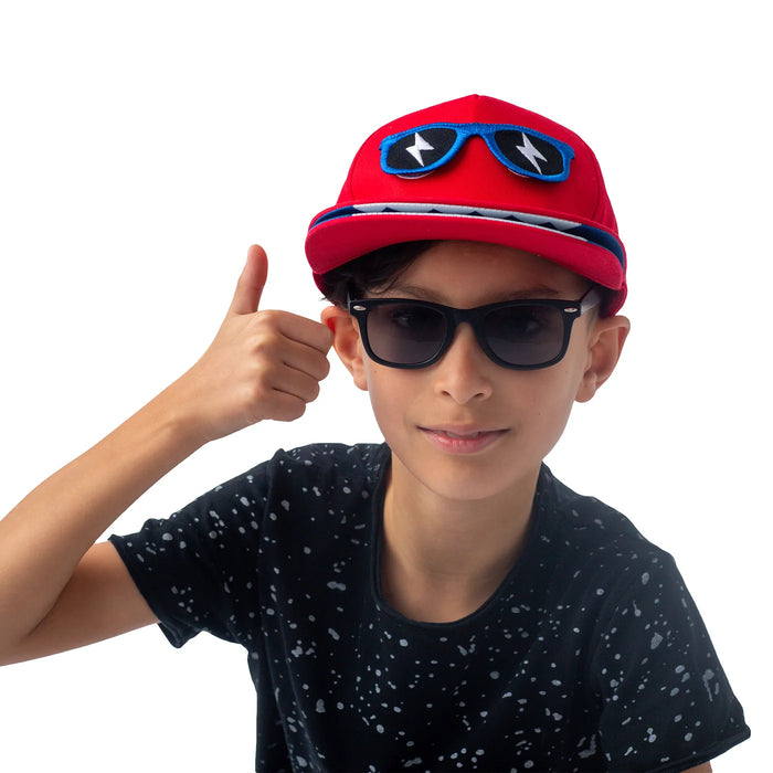 Kids' UPF50+ 3D Cap - Monster