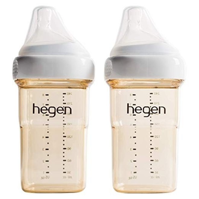 Hegen PCTO 240ml/8oz Feeding Bottle PPSU (2-pack)