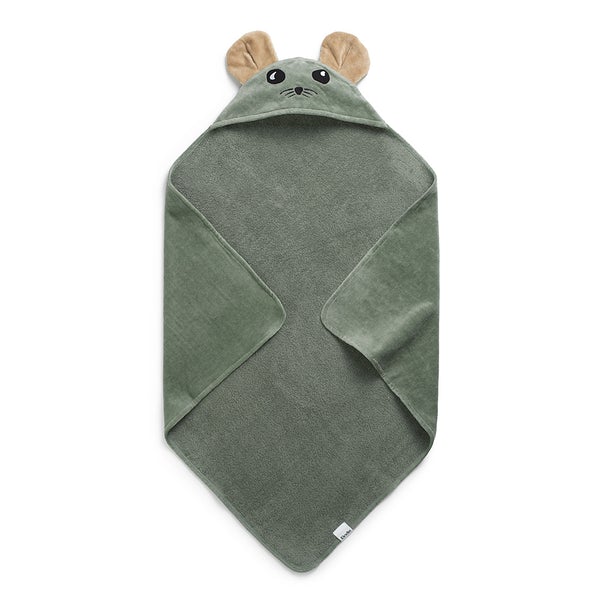 Hooded Towel - Hazy Jade Max