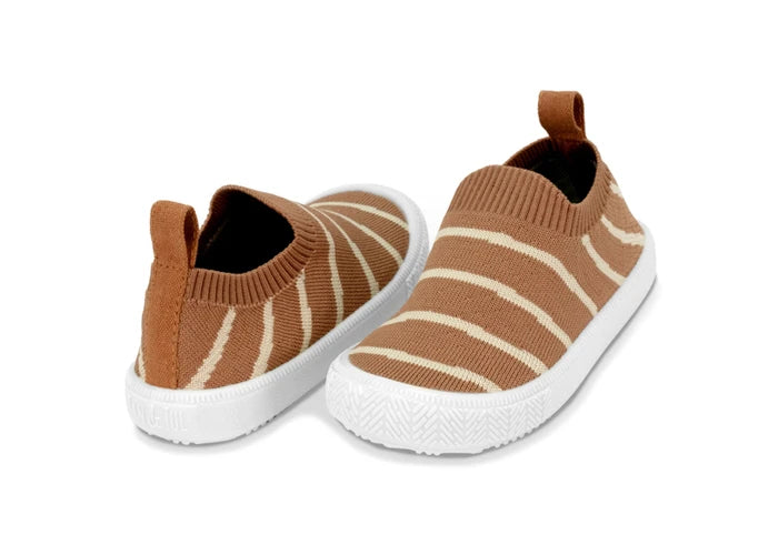 Graphic Knit Shoes Khaki Stripes