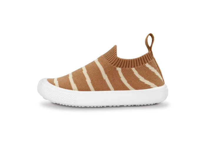 Graphic Knit Shoes Khaki Stripes