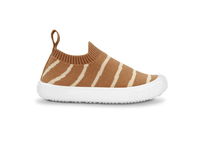 Graphic Knit Shoes Khaki Stripes