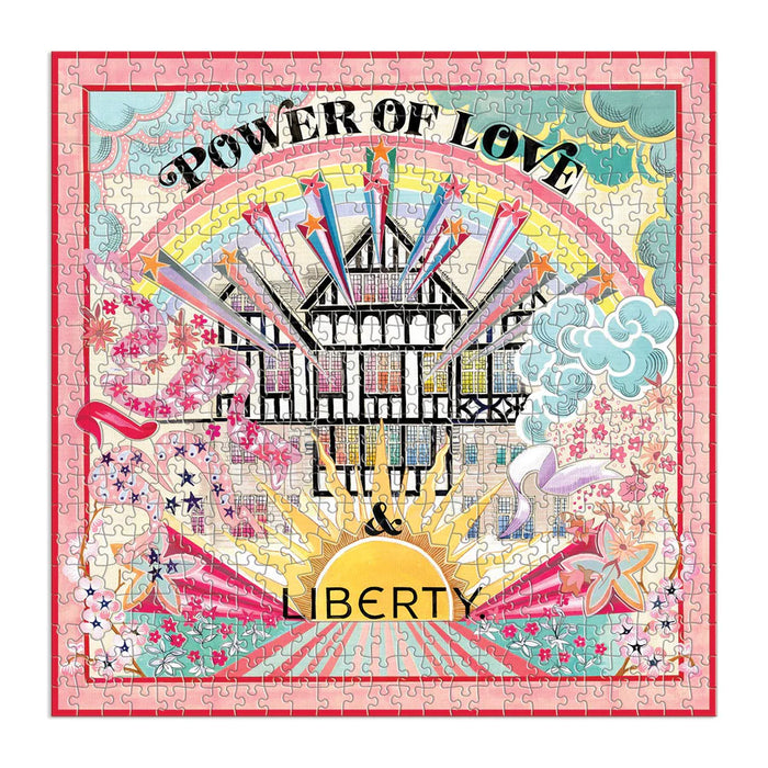 Liberty Power of Love 500 Piece Double Sided Jigsaw Puzzle with Shaped Pieces