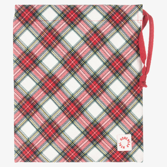 Girls Red Tartan Pyjamas