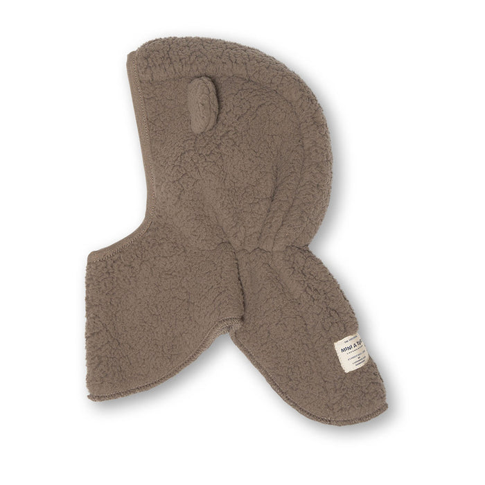 Jeffi Teddyfleece Morel Grey Hood 2-3Y