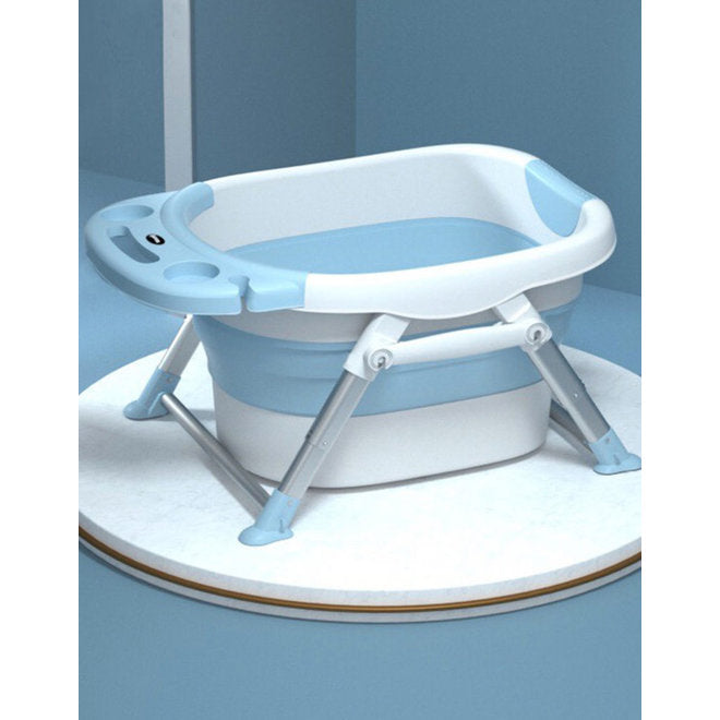 Foldable Baby/Toddler 4-IN-1 Bathtube Blue