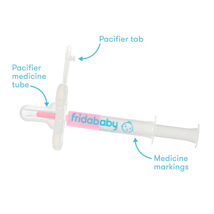 MediFrida® the Accu-dose Pacifier Medicine Dispenser