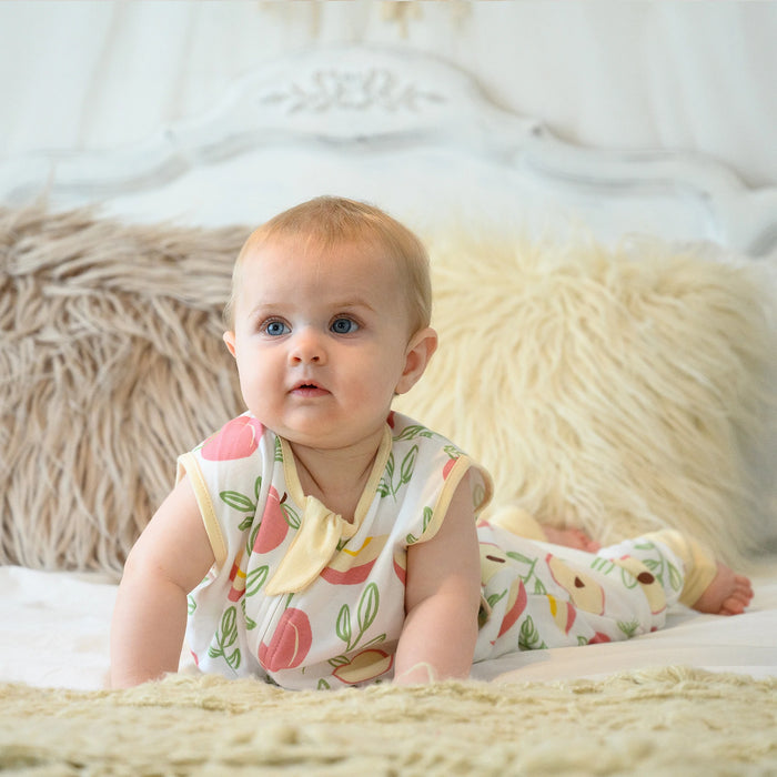 Sleeveless Sleep Suit - Sweet Peach 1.0T