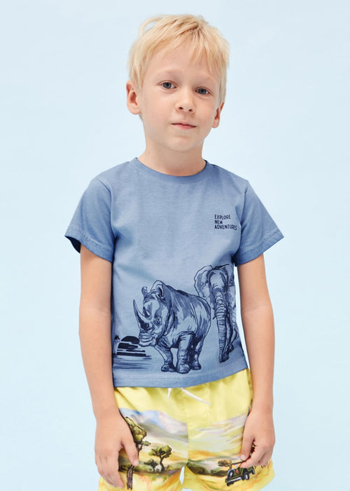 Printed Motif T-shirt Boy