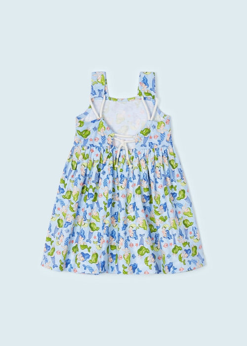 Printed Sustainable Cotton Dress Girl