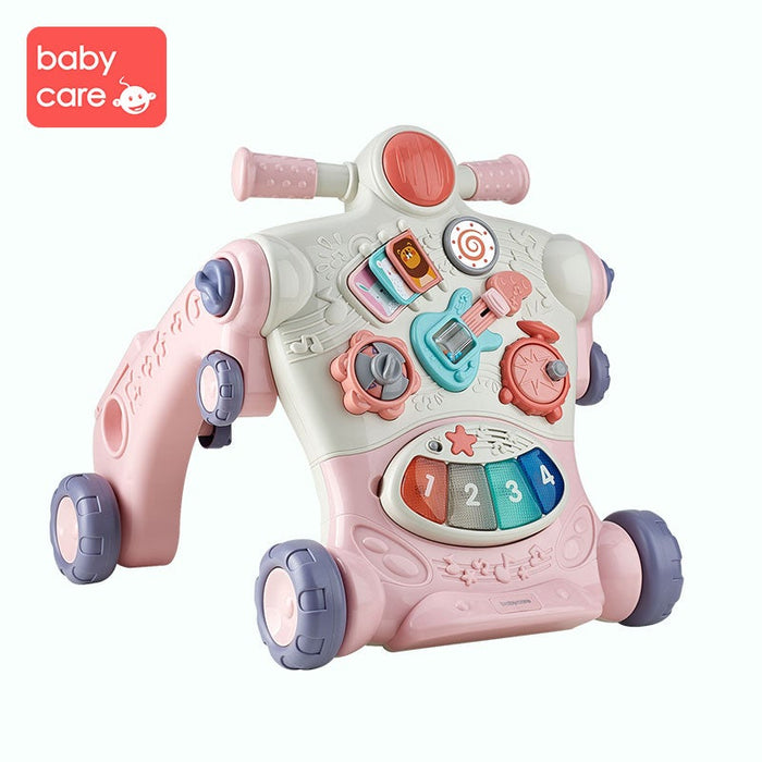 3-In-1 Walking Learning Toy Pink