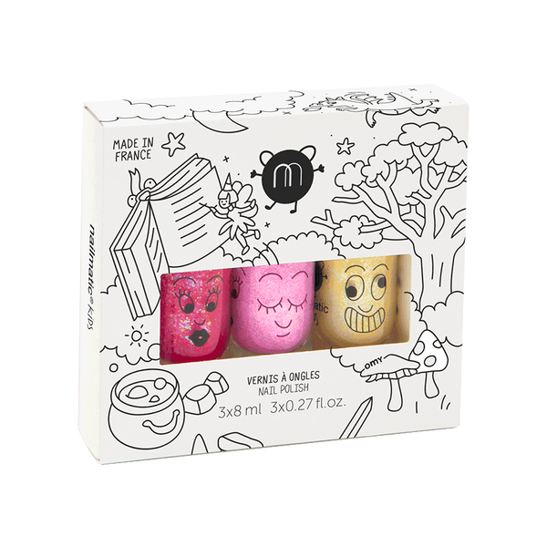 Set of 3 nail polishes – Magic Forest