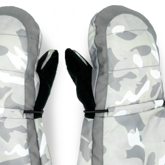 Youth Mitts - Accented Grey/Camo 2-4 years