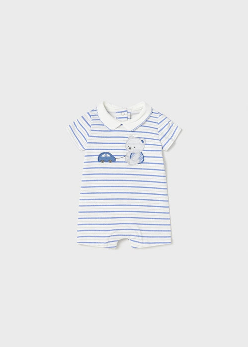 Sustainable cotton print romper newborn (Gift Set)