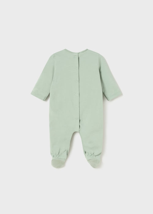 Sustainable cotton print sleepsuit newborn (Gift Set)