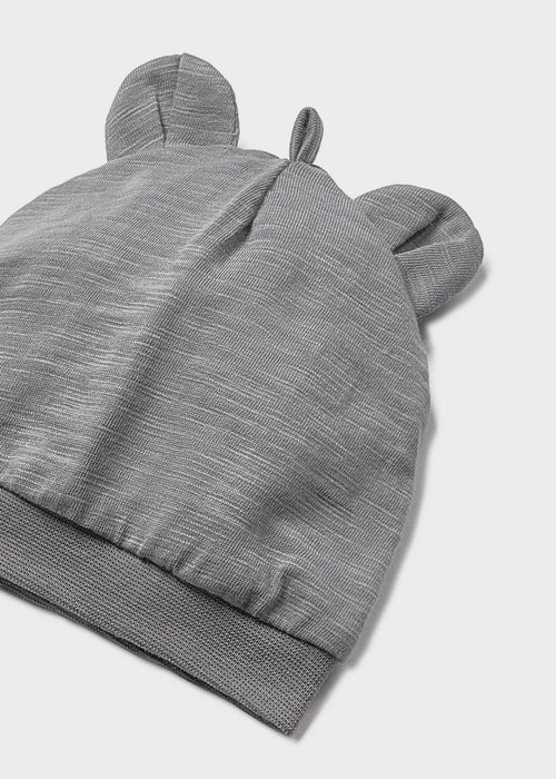 Sustainable cotton romper with hat newborn