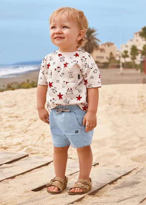 Sustainable cotton shorts baby