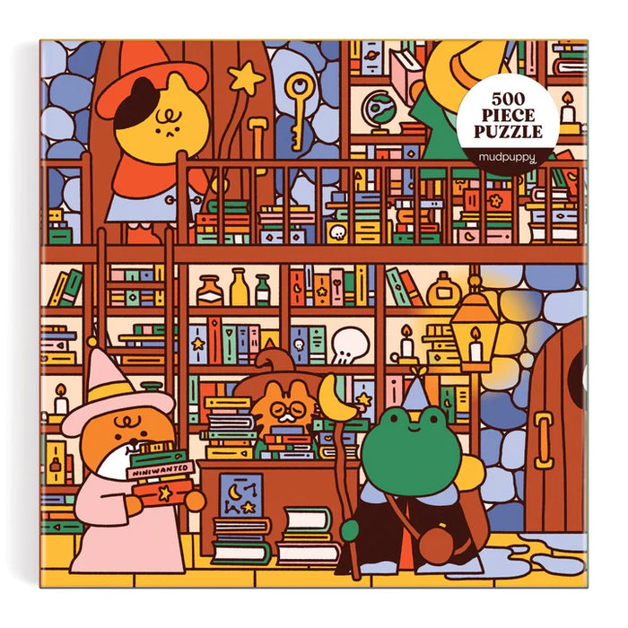 The Wizard's Library 500 Piece Family Puzzle