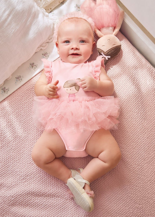 Tulle Romper Sustainable Cotton Newborn (Gift Set)