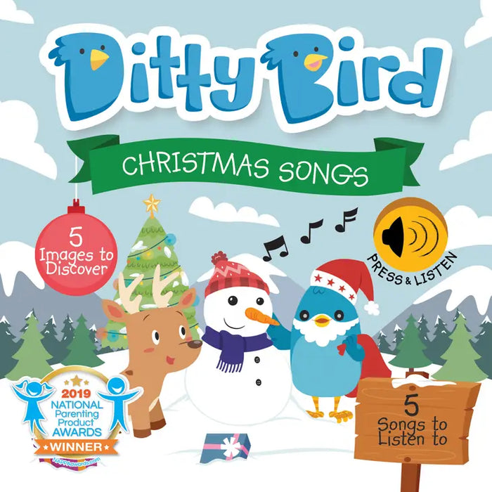 Ditty Bird Baby Books Christmas songs - Stocking stuffer