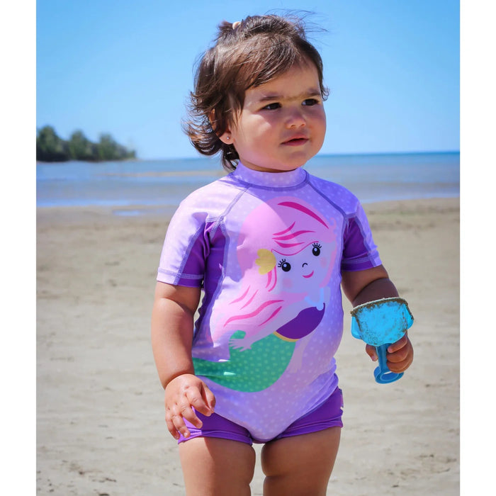 Baby/Toddler One Piece Surf Suit - Mermaid