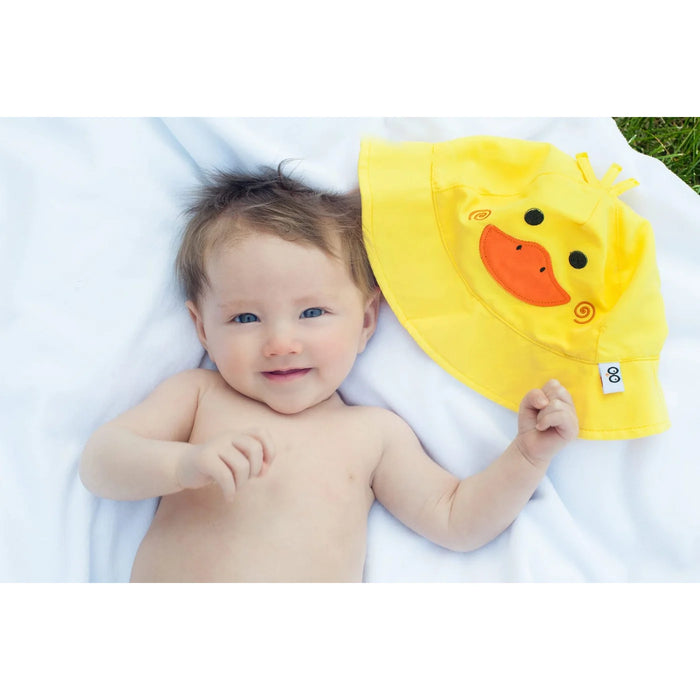 UPF50+ Baby Sun Hat - Duck