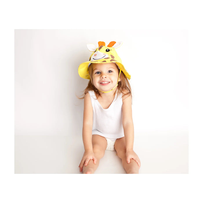 UPF50+ Baby Sun Hat - Giraffe